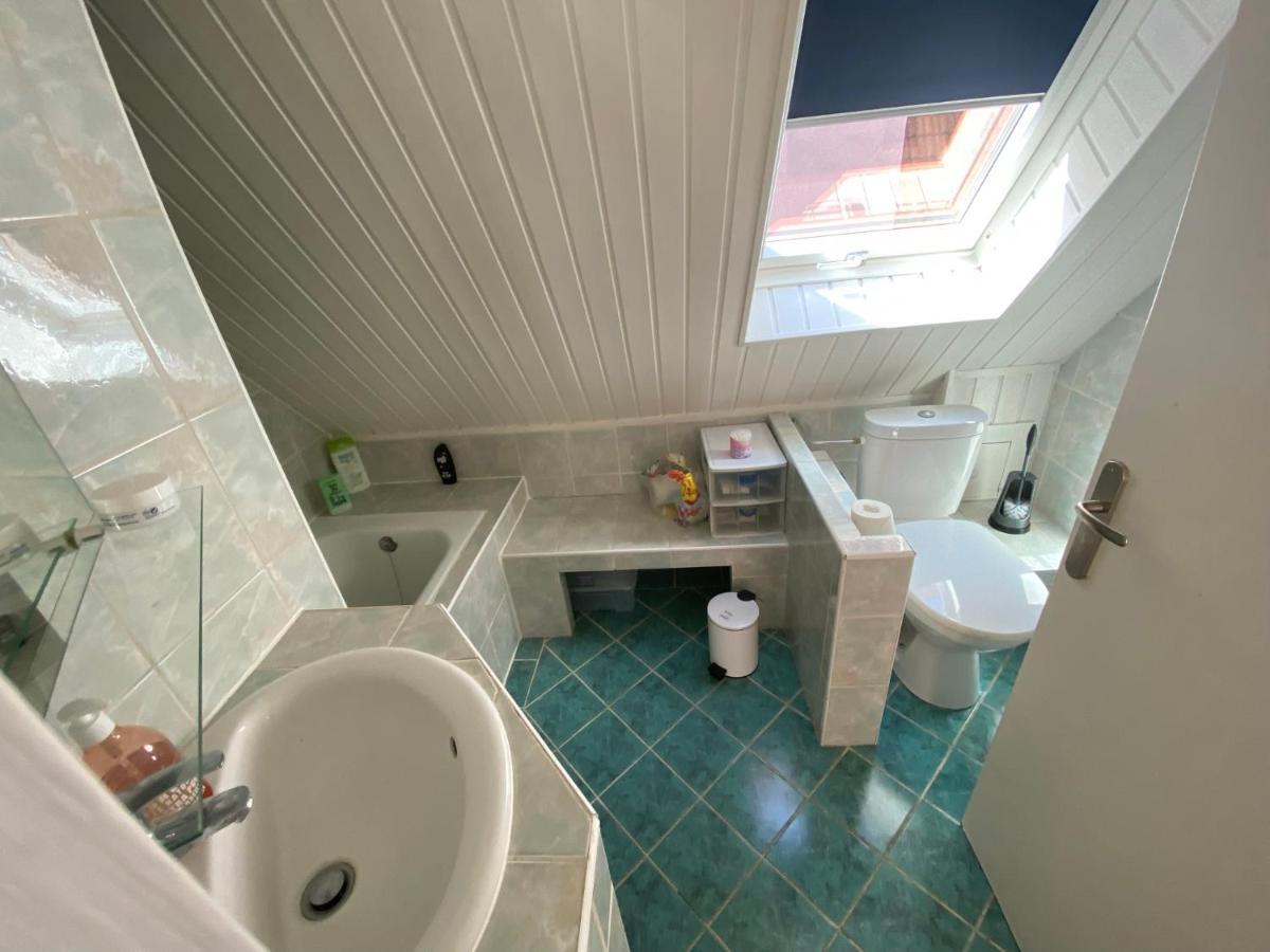 Joli 2 Pieces, Climatise Avec Terrasse, Vue Sur Les Toits, En Zone Pietonne Apartamento Haguenau